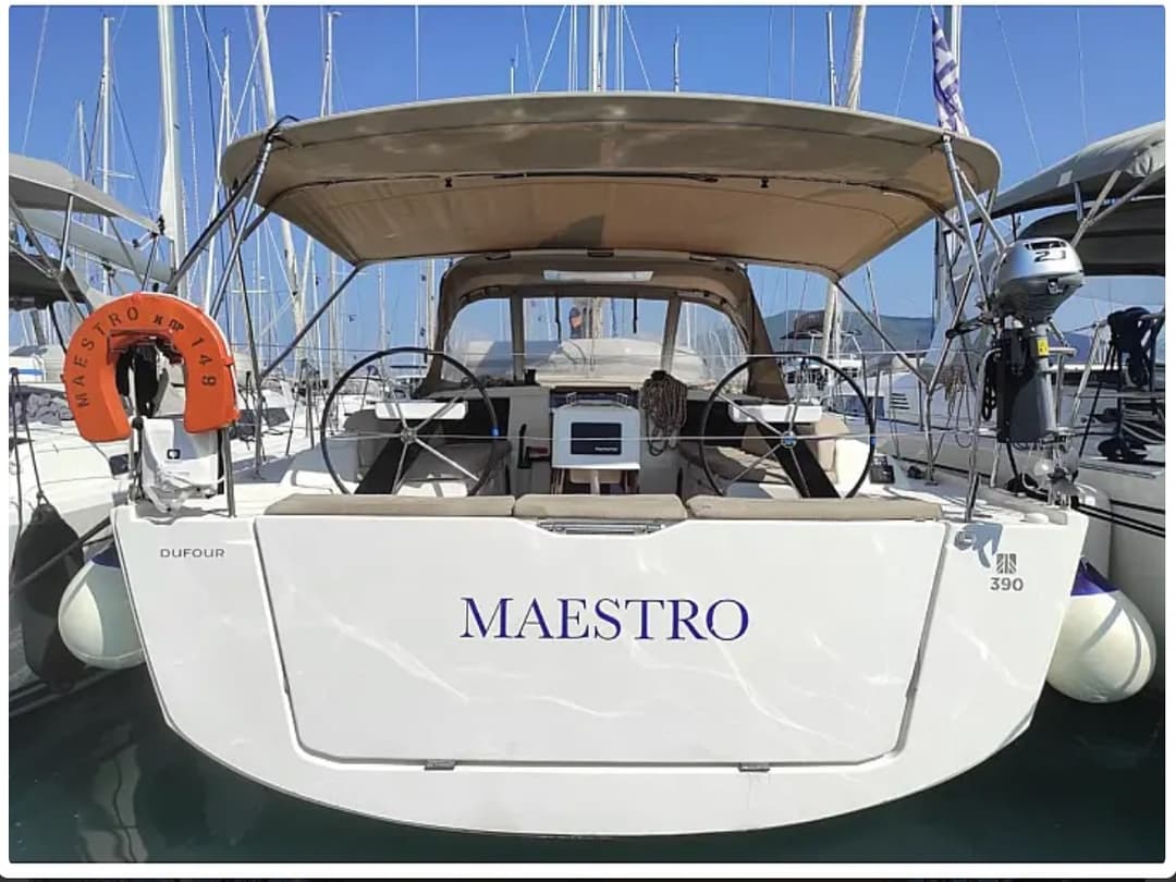 Maestro ( The boat is located in the Port of Sivota, Lefkada )